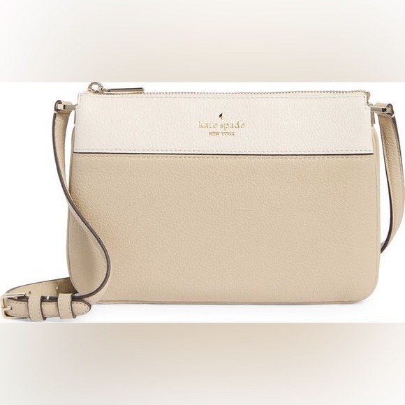 Kate Spade Leila Colorblock Triple Gusset Crossbody - Picture 2 of 15